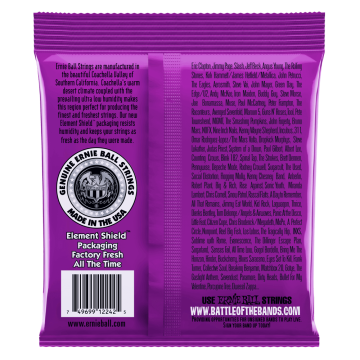 Acquista ERNIE BALL 2242 RPS NICKEL WOUND POWER SLINKY 11-48 online | Merula Strumenti Musicali