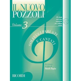 Acquista RICORDI IL NUOVO POZZOLI VOLUME 3 - SOLFEGGI PARLATI E CANTATI | Merula Strumenti Musicali