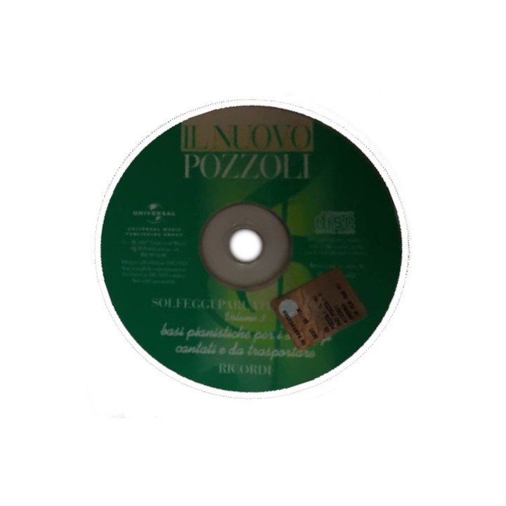 Acquista RICORDI IL NUOVO POZZOLI VOLUME 3 - SOLFEGGI PARLATI E CANTATI | Merula Strumenti Musicali