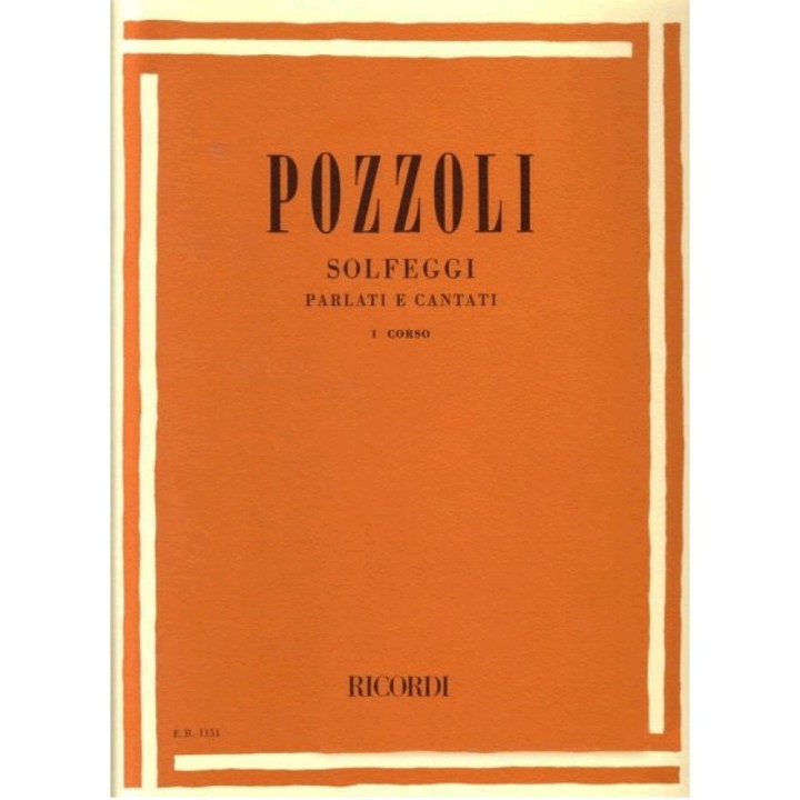 Acquista RICORDI POZZOLI 1 CORSO - SOLFEGGI PARLATI E CANTATI online | Merula Strumenti Musicali