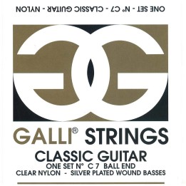 Acquista GALLI STRINGS C7 CORDE NYLON CHITARRA CLASSICA (BALL END) online | Merula Strumenti Musicali
