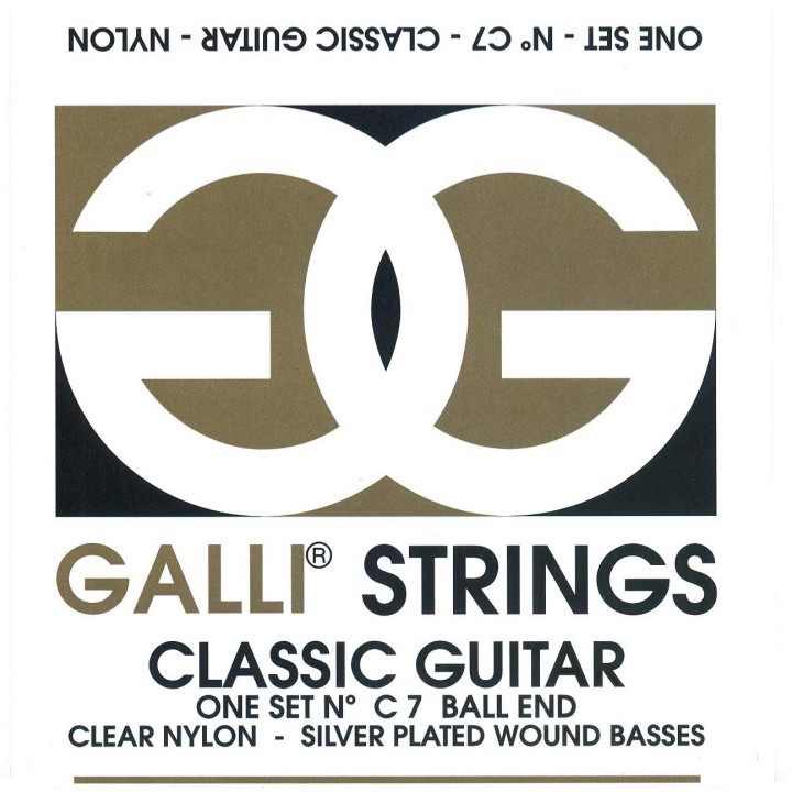 Acquista GALLI STRINGS C7 CORDE NYLON CHITARRA CLASSICA (BALL END) online | Merula Strumenti Musicali