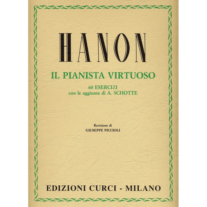 Acquista CURCI HANON IL PIANISTA VIRTUOSO | Merula Strumenti Musicali