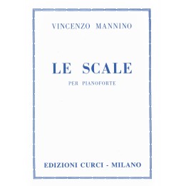 Acquista CURCI V. MANNINO LE SCALE - PER PIANOFORTE | Merula Strumenti Musicali