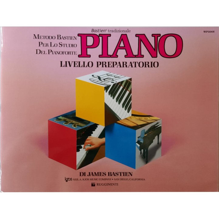 Acquista RUGGINENTI JAMES BASTIEN PIANO - LIVELLO PREPARATORIO | Merula Strumenti Musicali