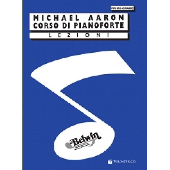 Acquista VOLONTE & CO. M. AARON CORSO DI PIANOFORTE - PRIMO GRADO | Merula Strumenti Musicali