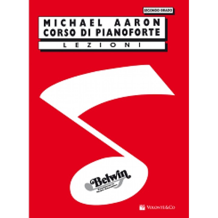 Acquista VOLONTE & CO. M. AARON CORSO DI PIANOFORTE - SECONDO GRADO | Merula Strumenti Musicali