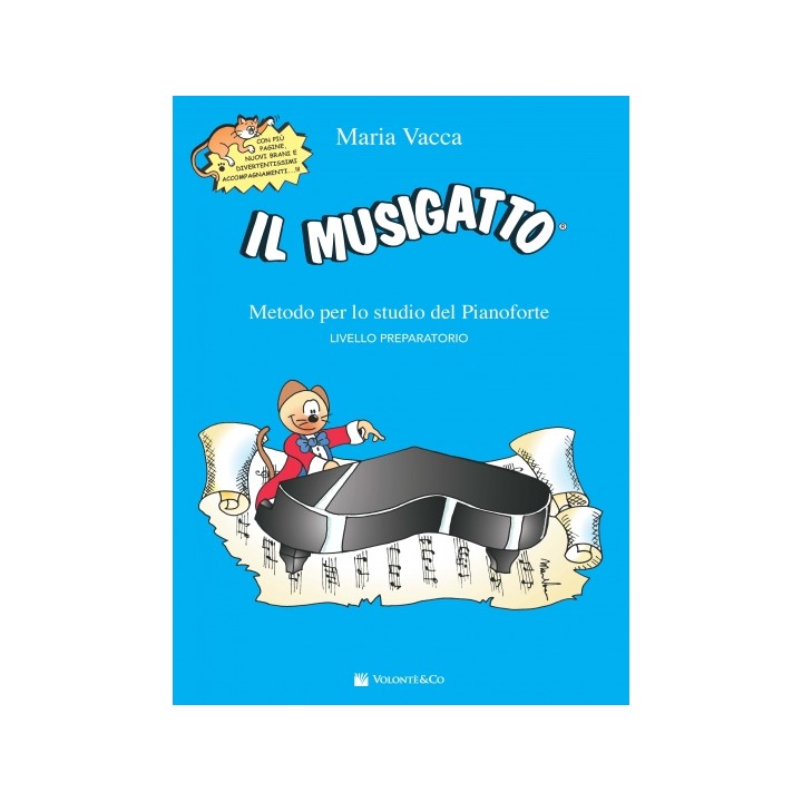 Acquista VOLONTE & CO. MARIA VACCA IL MUSIGATTO - LIVELLO PREPARATORIO | Merula Strumenti Musicali