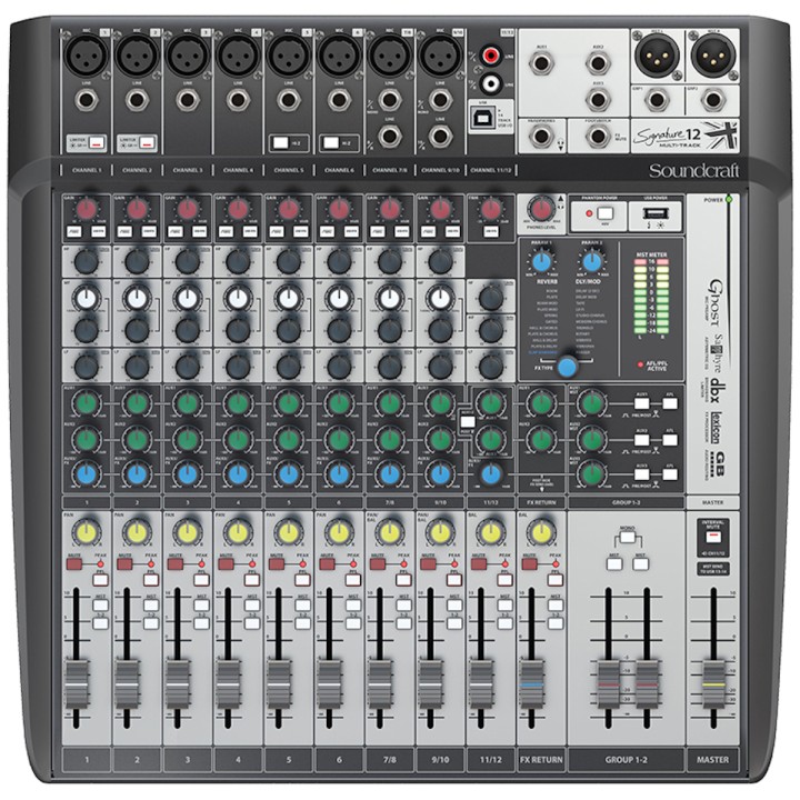 Acquista SOUNDCRAFT SIGNATURE 12 MTK online | Merula Strumenti Musicali