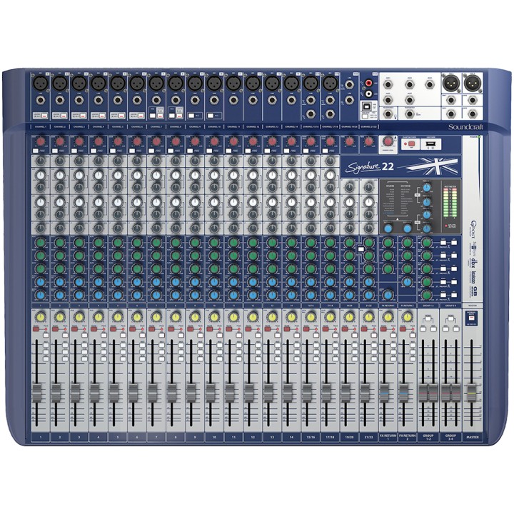 Acquista SOUNDCRAFT SIGNATURE 22 online | Merula Strumenti Musicali