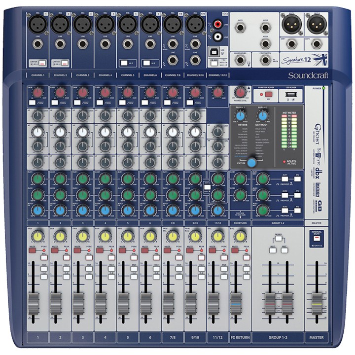 Acquista SOUNDCRAFT SIGNATURE 12 online | Merula Strumenti Musicali