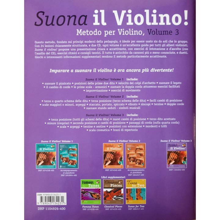Acquista DE HASKE SUONA IL VIOLINO! VOLUME 3 online | Merula Strumenti Musicali