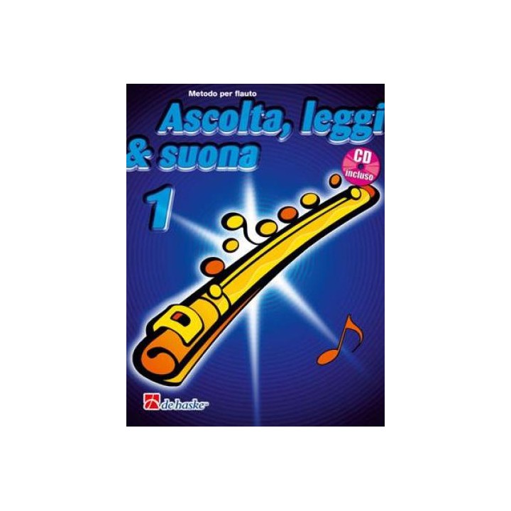 Acquista DE HASKE FLAUTO ASCOLTA, LEGGI E SUONA 1 online | Merula Strumenti Musicali