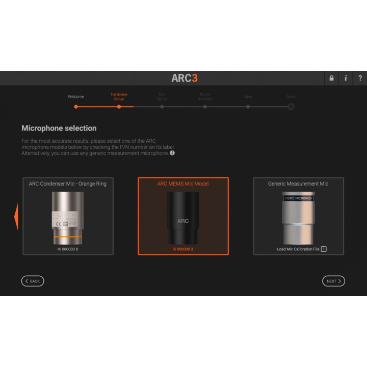 arc system 3 mems microphone