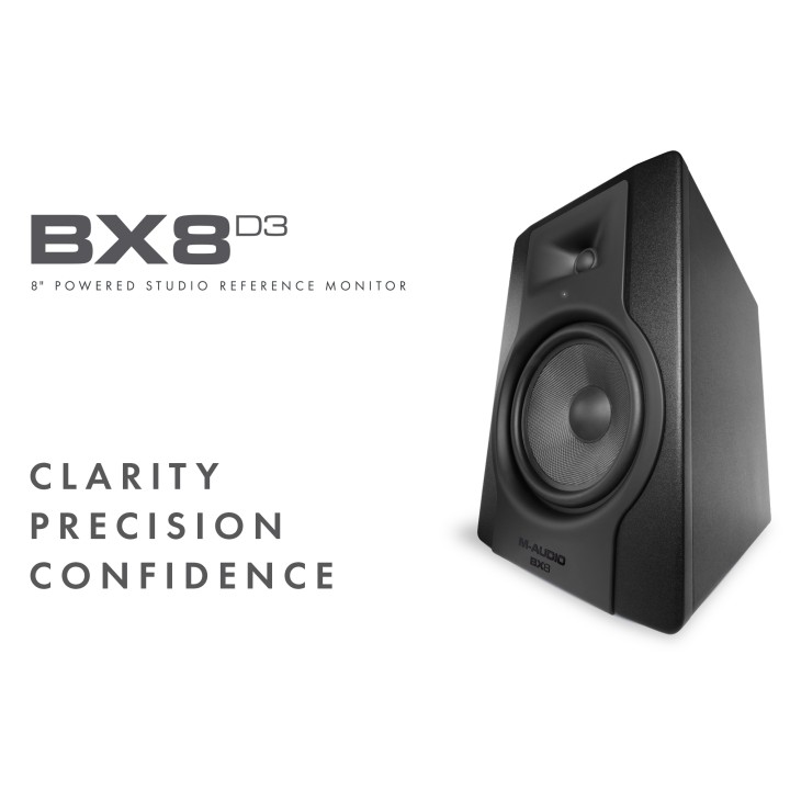 M-AUDIO - BX8 D3 Monitor da studio 8''