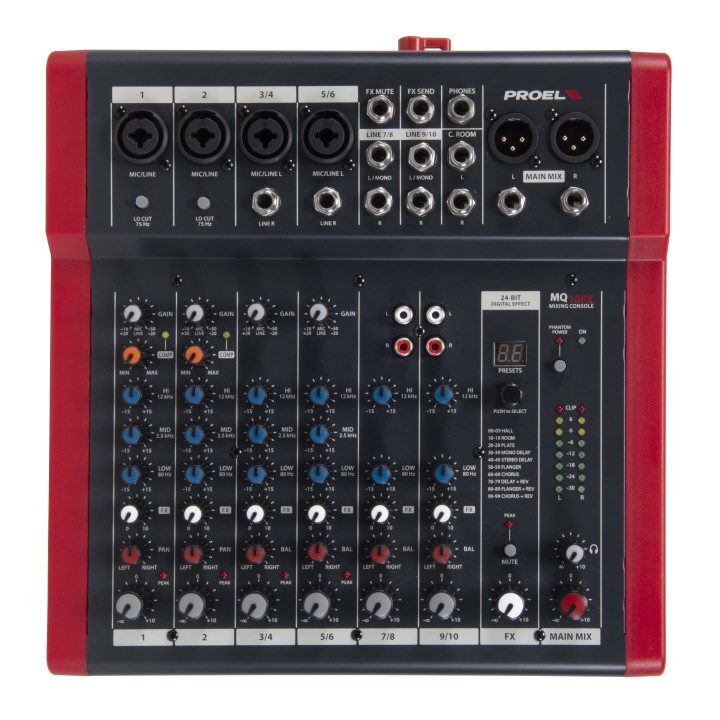 Acquista PROEL Mq10fx online | Merula Strumenti Musicali