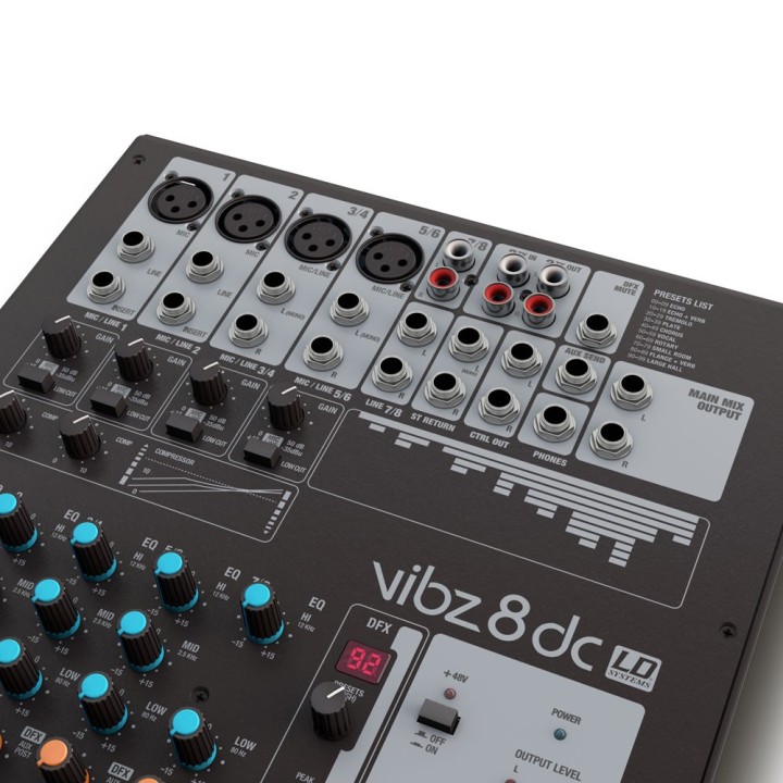 Acquista LD SYSTEMS VIBZ 8 DC online | Merula Strumenti Musicali