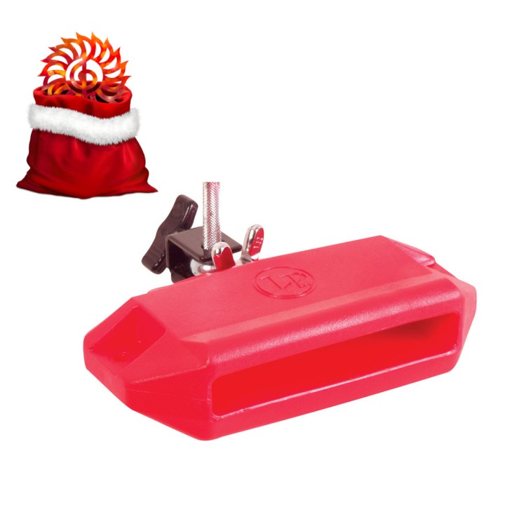 Acquista LATIN PERCUSSION Lp1207 Jam Block Medium Pitch Red online | Merula Strumenti Musicali