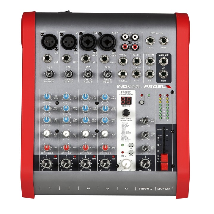 Acquista PROEL M602FX online | Merula Strumenti Musicali