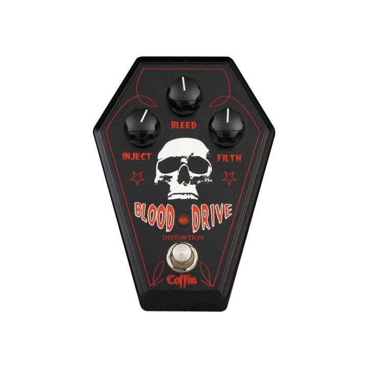 Acquista COFFIN BDFX-01 BLOOD DRIVE DISTORTION online | Merula Strumenti Musicali