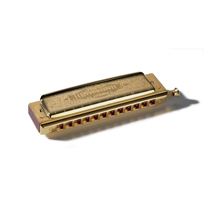 HOHNER | SUPER CHROMONICA 270/48 C (DO) - placcata oro