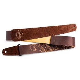 TAYLOR - 4126-20 TAYLOR SWIFT GUITAR STRAP SIGNATURE, BROWN