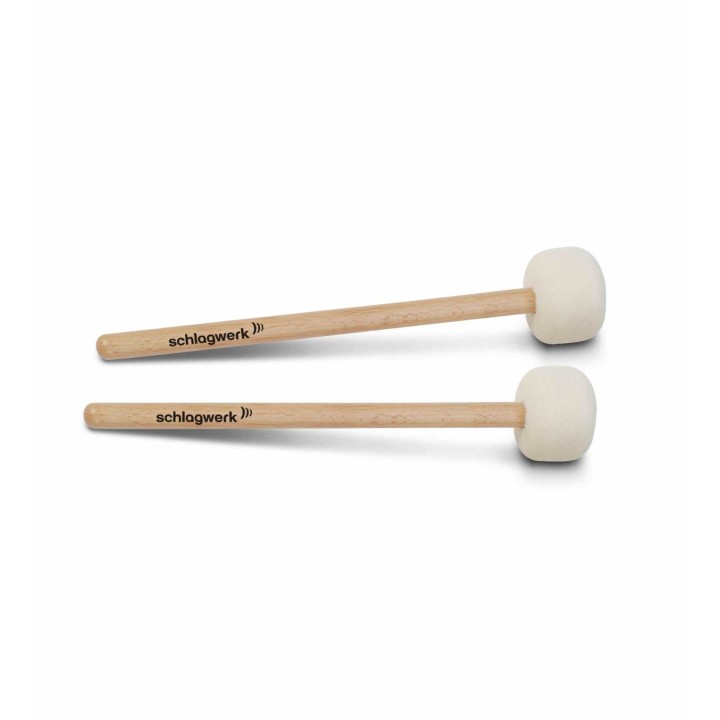 Acquista SCHLAGWERK Ma 105 Pair Felthead Bass-Mallets online | Merula Strumenti Musicali