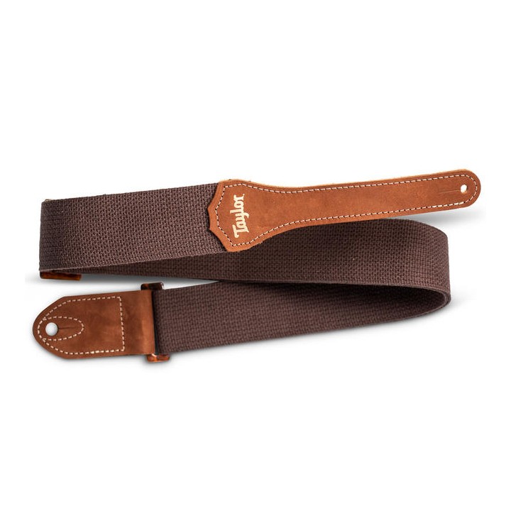 Acquista TAYLOR GSM 200-05 Strap, Chocolate Brown Cotton, 2" online | Merula Strumenti Musicali