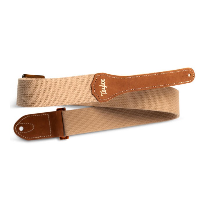 Acquista TAYLOR GSM 200-01 Strap, Tan Cotton, 2" online | Merula Strumenti Musicali