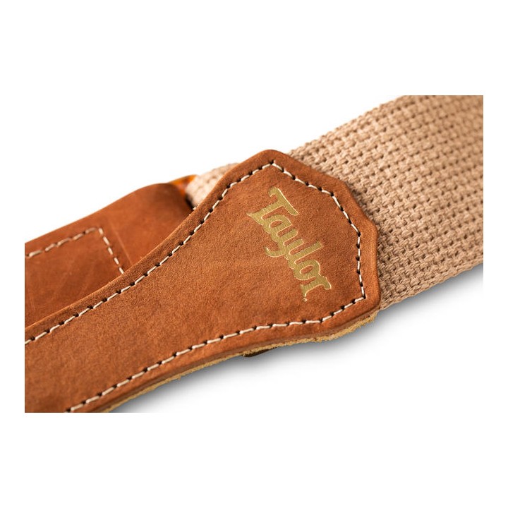 Acquista TAYLOR GSM 200-01 Strap, Tan Cotton, 2" online | Merula Strumenti Musicali