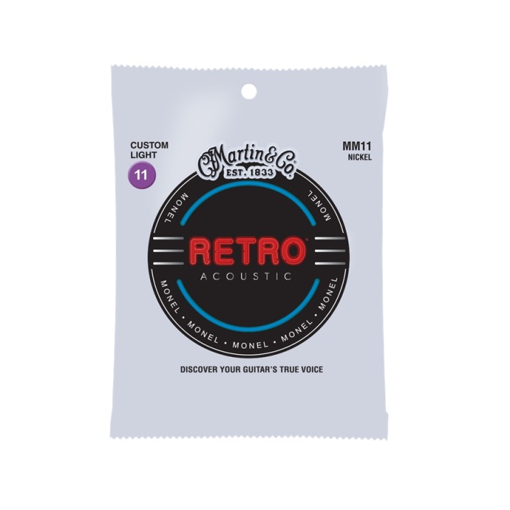Acquista MARTIN MM11 RETRO MUTA CON FILO MONEL 11-52 CUSTOM LIGHT online | Merula Strumenti Musicali