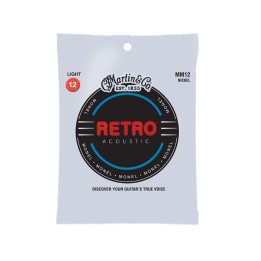 Acquista MARTIN MM12 RETRO ACOUSTIC LIGHT MONEL WOUND 12-54 online | Merula Strumenti Musicali