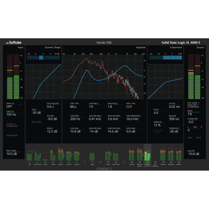 Acquista SOFTUBE CONSOLE 1 MK2 online | Merula Strumenti Musicali