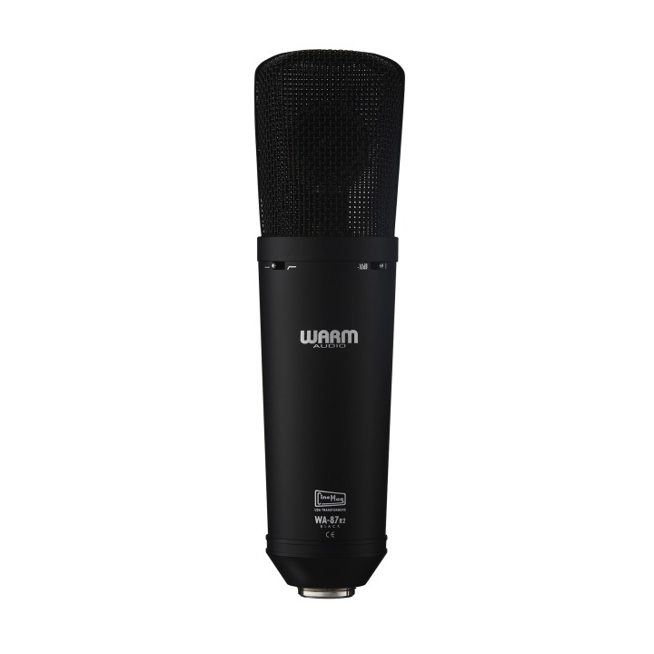 Warm Audio - Wa-87 R2 Black: Microfono a condensatore a diaframma largo