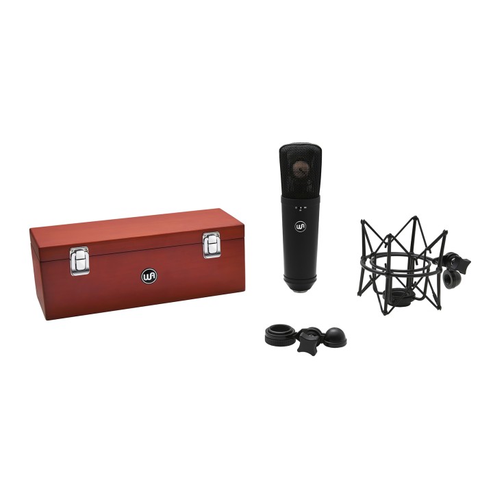 Warm Audio - Wa-87 R2 Black: Microfono a condensatore a diaframma largo