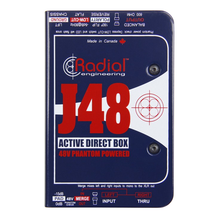 Radial J48 - D.I Box Attiva