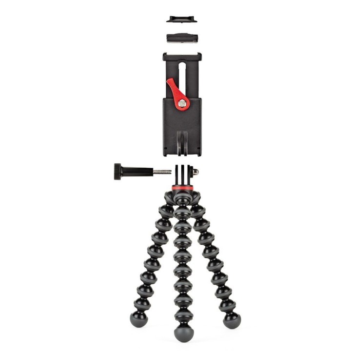 JOBY KIT STAFFA PER SMARTPHONE E TREPPIEDI NERO E GRIGIO | JB01515-BWW | Merula Strumenti Musicali