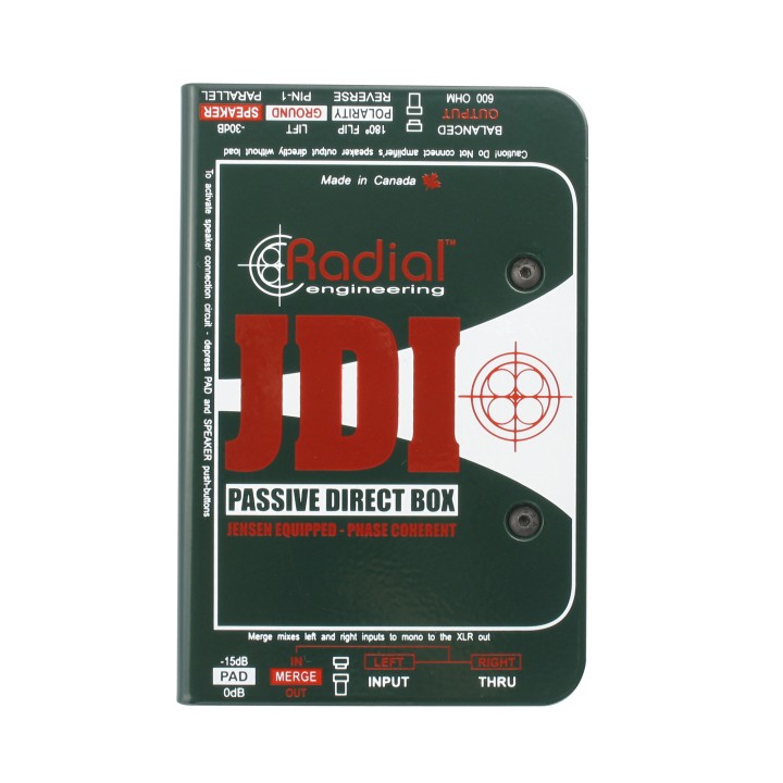 Acquista RADIAL Jdi online | Merula Strumenti Musicali