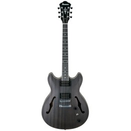 Acquista IBANEZ As53 Transparent Black Flat online | Merula Strumenti Musicali