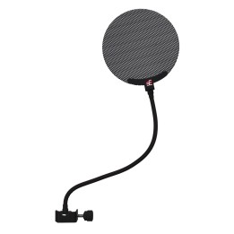 sE Electronics - Pro Metal Pop Filter: Filtro anti pop in metallo a collo di cigno