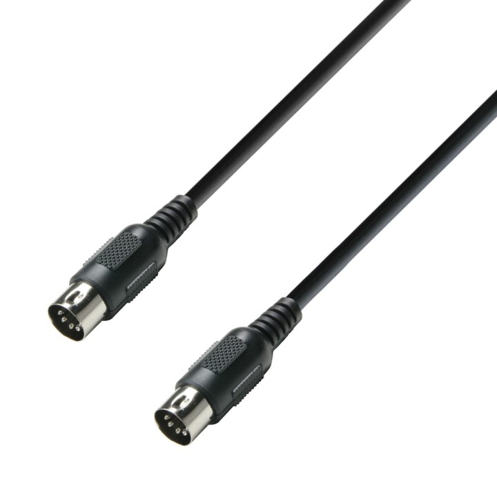 ADAM HALL - K3MIDI0600BLK: Cavo Midi da 6 Metri