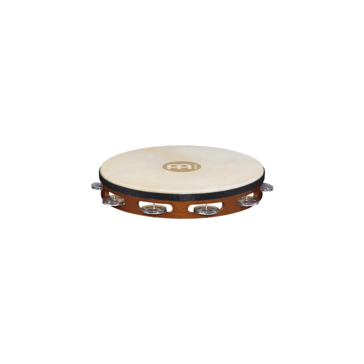 Acquista MEINL Tah1a-Ab Tamburello In Legno Con Una Fila Di Piattini In Alluminio E Pelle Nat online | Merula Strumenti Musicali