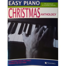 EASY PIANO CHRISTMAS ANTHOLOGY - Raccolta di 18 canzoni natalizie