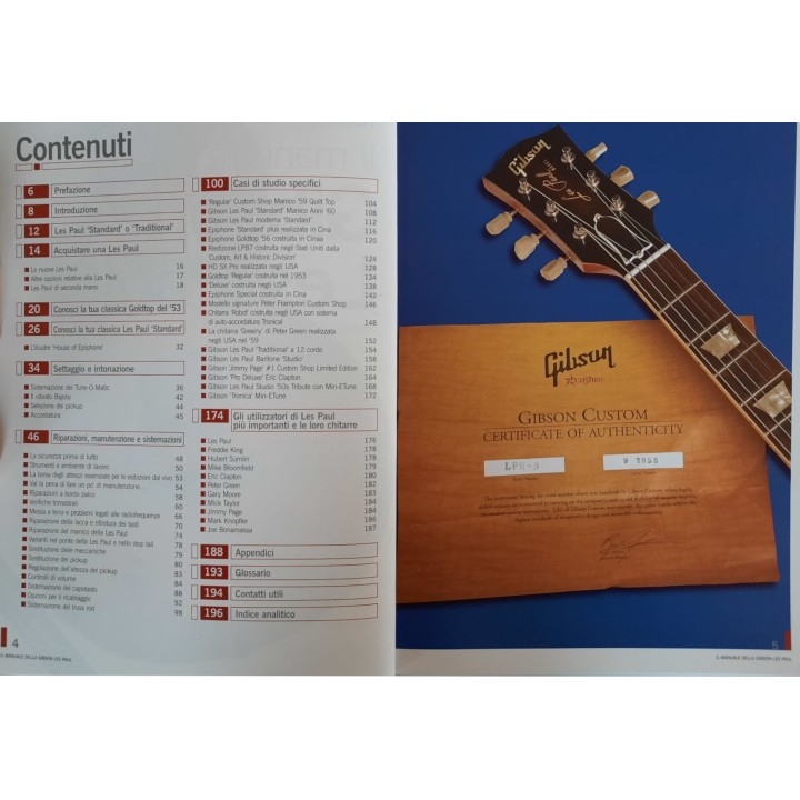 Acquista VOLONTE & CO. PAUL BALMER IL MANUALE DELLA GIBSON LES PAUL online | Merula Strumenti Musicali
