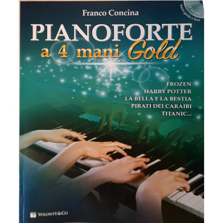 Acquista VOLONTE & CO. PIANOFORTE A 4 MANI GOLD | Merula Strumenti Musicali