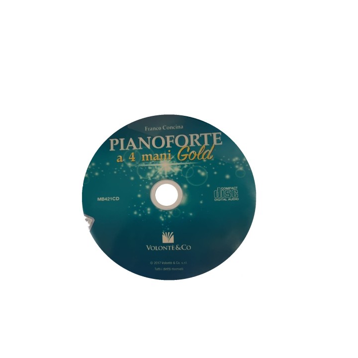 Acquista VOLONTE & CO. PIANOFORTE A 4 MANI GOLD | Merula Strumenti Musicali