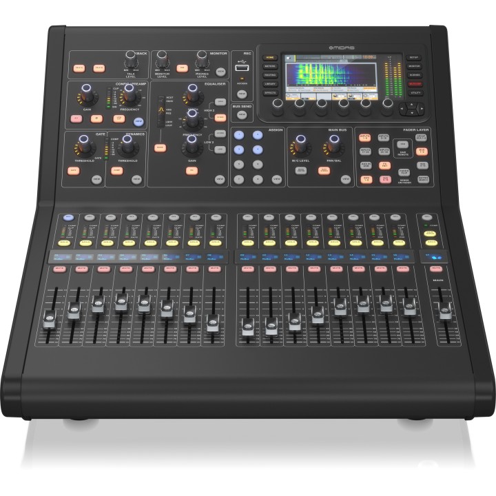 Mixer digitale per live e studio. 40 ingressi – 25 bus MIDAS | M32R LIVE Mixer digitale per live e studio