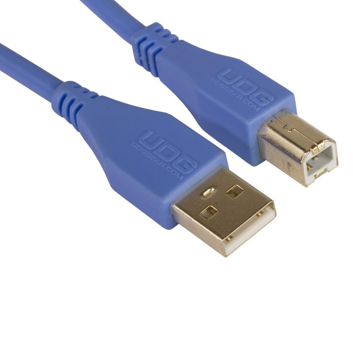 Acquista UDG ULTIMATE USB 2.0 A-B BLUE | U95002LB online | Merula Strumenti Musicali