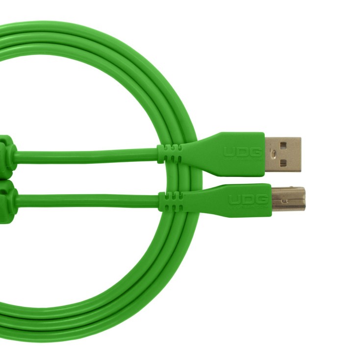Acquista UDG ULTIMATE USB 2.0 A-B GREEN | U95002GR online | Merula Strumenti Musicali