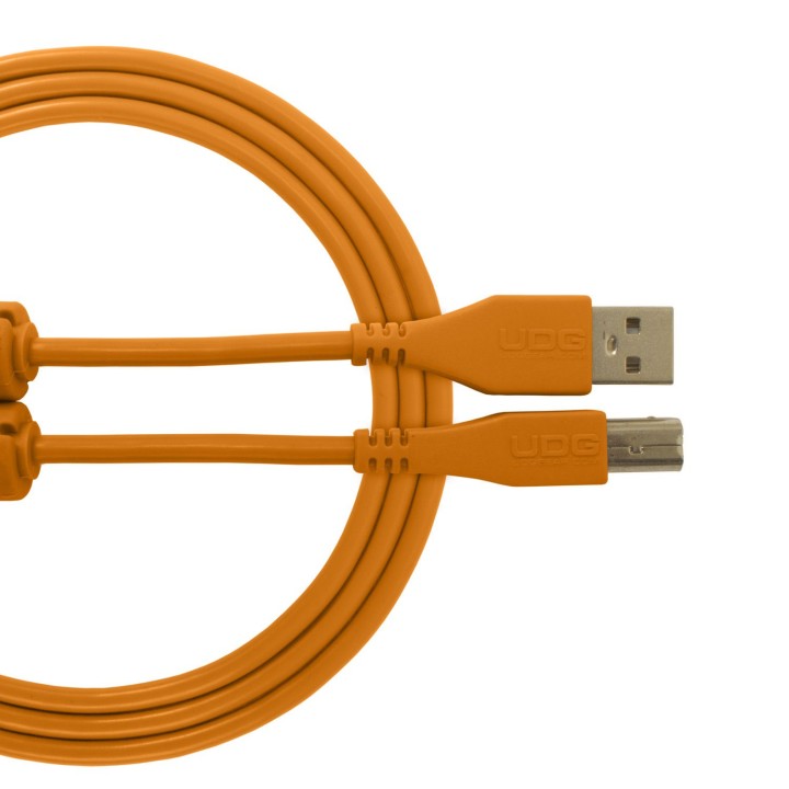 Acquista UDG ULTIMATE USB 2.0 A-B ORANGE | U95002OR online | Merula Strumenti Musicali